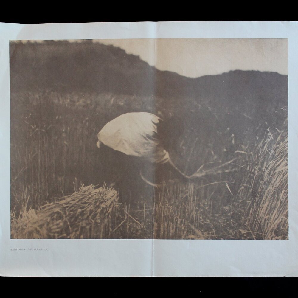THE APACHE REAPER #66 Edward Sheriff Curtis Print